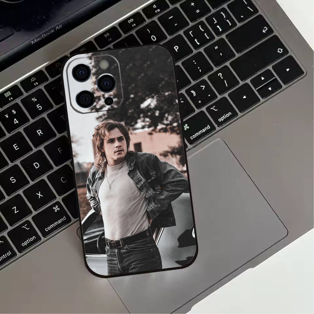Actor D-Dacre Montgomery  Phone Case For iPhone 17,16,15,14,13,12,11 Plus,Pro Max,XS,Soft Silicone Black Cover iPhone13PROMAX
