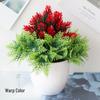 Mini Potted Grass Bonsai: Cherry Snowball Home Decor Ornament