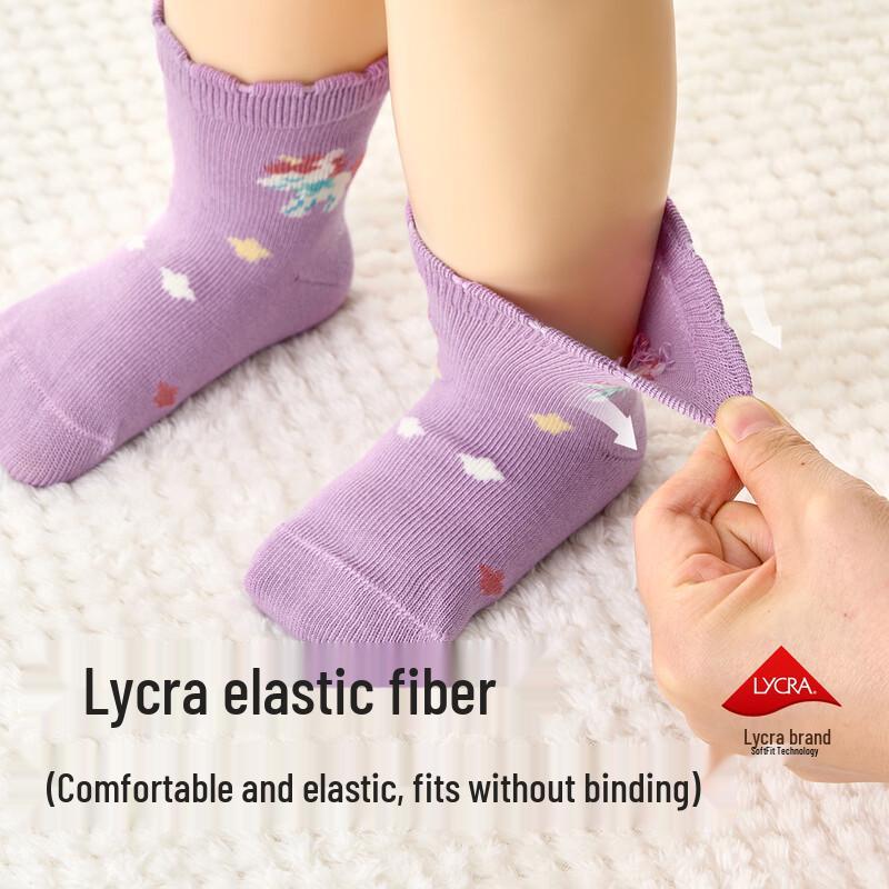 Nidoxiong Kids' Breathable Cotton Socks