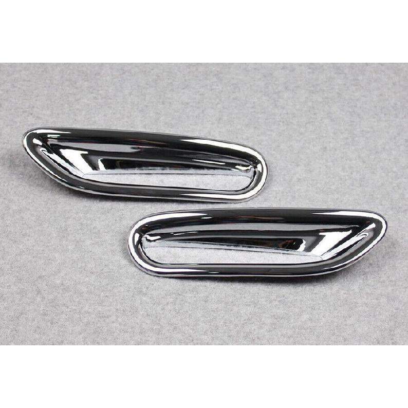 For Nissan Rogue X-Trail 2014-2016 Chrome Rear Fog lamp Light Molding Cover Trim
