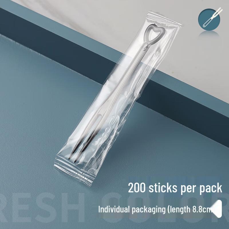 Disposable Plastic Fruit & Cake Forks