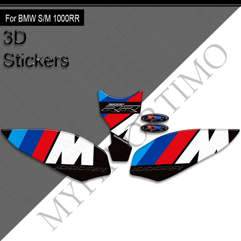 Ljqvz9 For BMW S1000RR S1000R S 1000 R RR S1000 S1000 M M1000R M1000RR Motorcycle Tank Pad Stickers Decals 2021 2022 2023 2024 2025