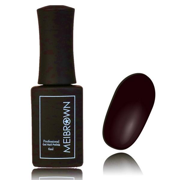 

Цветной гель Mebrown 6 мл, M16 Темный бордовый для ногтей, 1 шт.