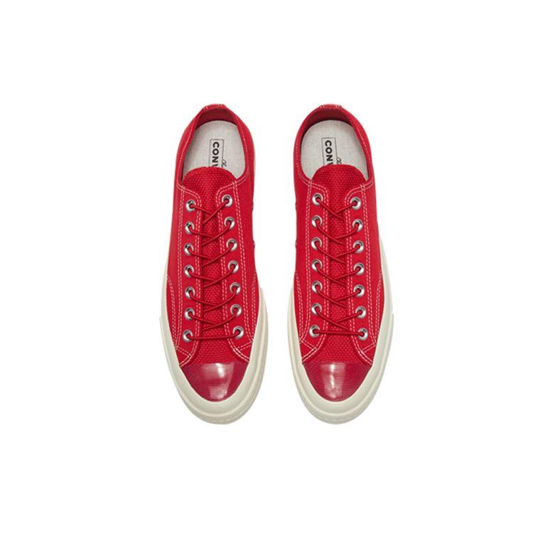 Converse 1970s Chuck Trendy Comfortable Low Top Canvas Shoes Unisex Sneakers Red 165469C