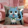 fFAIRY TAIL anime Cushion Cover Premium Comfort Reversible Pillow Cove Two in One Design for Any Room  Car Interior