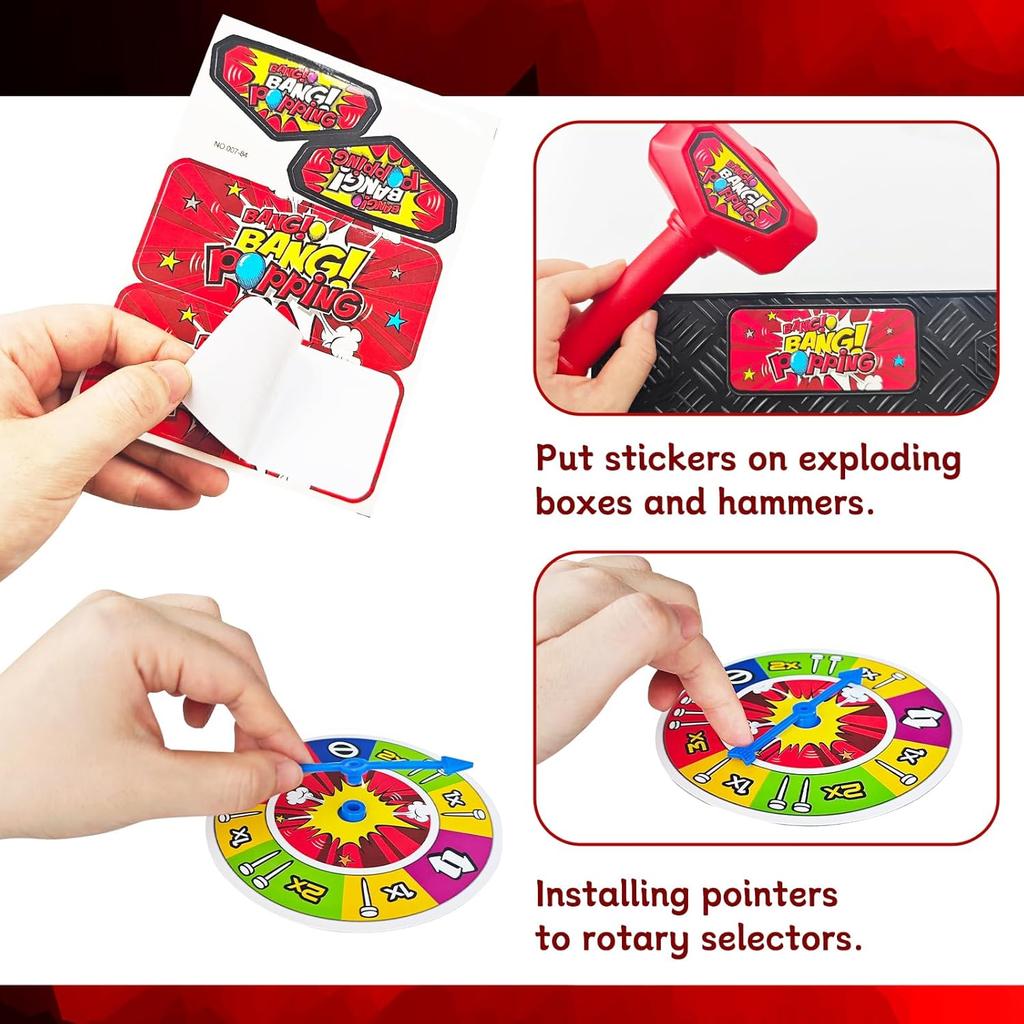 Teasing, Parody, Balloon Explosion, Decompression, Venting, Toy, Multiplayer Gathering, Interactive Board Game