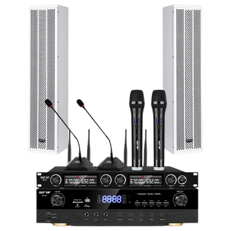 SAST Conference Room Sound System with Wireless Microphones (CN version)