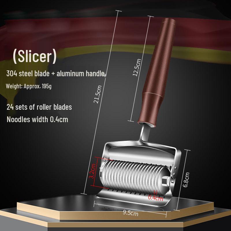 304 Stainless Steel Handmade Manual Noodle Cutter and Roller Tool