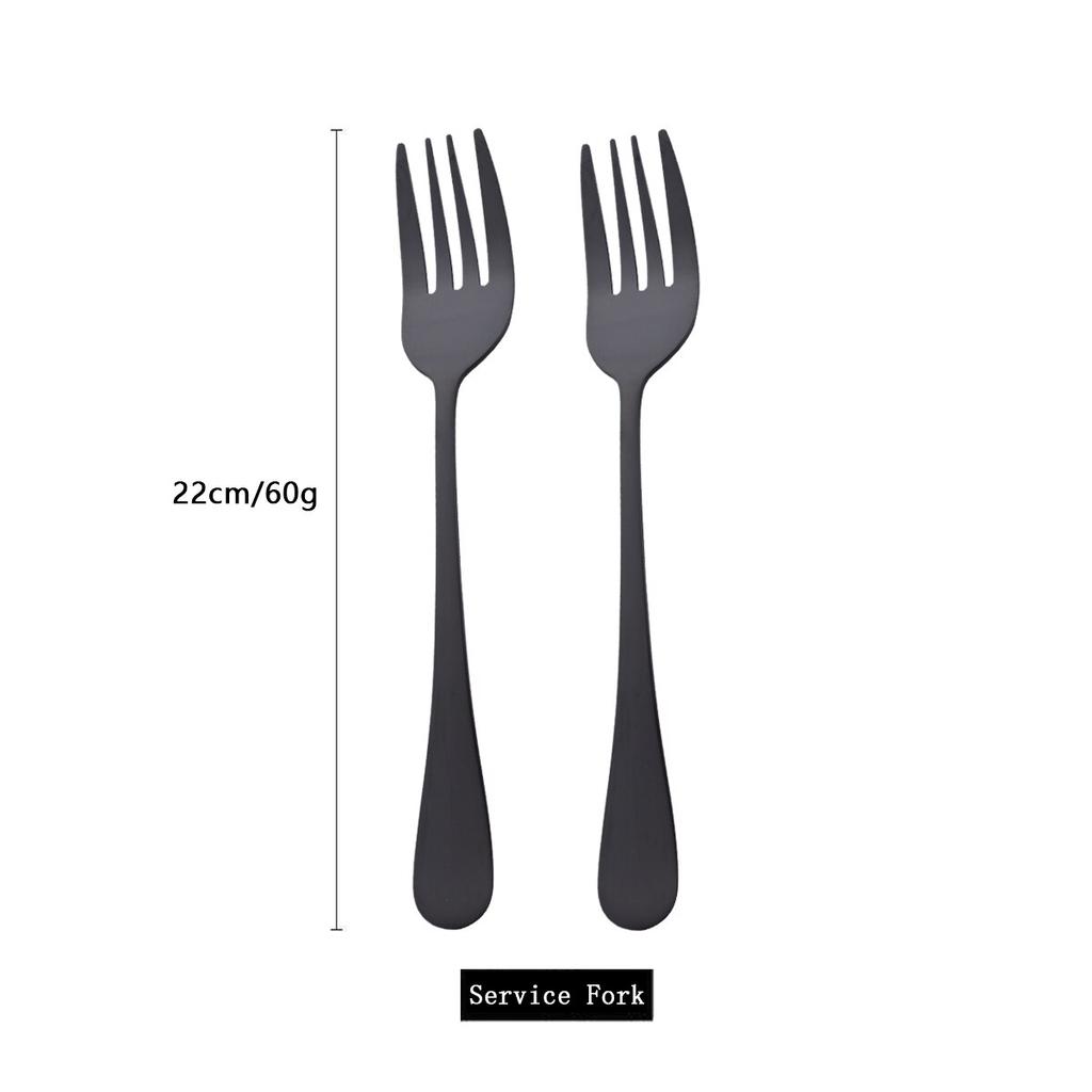 Western Food Furculiță pentru salată Veselă de serviciu Furculiță Tacâmuri Set de veselă colorat Oglindă Tacâmuri din oțel inoxidabil Kit de bucătărie