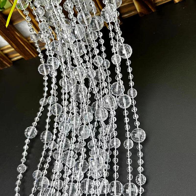 Acrylperlenvorhang & Kristallgangdekoration für Hochzeiten und Feiertage