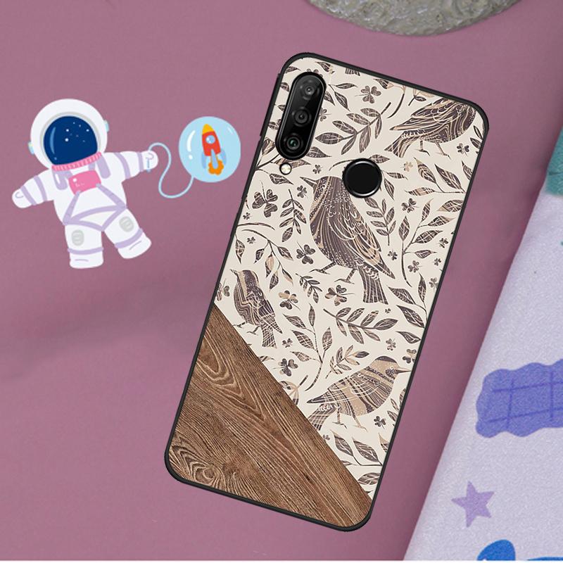 Boho Botanical Leaf Cow Cactus For Huawei Nova 11i 7i 8i 12i 12s Y73 Y70 Y90 Y60 Y72 Y61 Y91 9 10 SE P40 Lite P30 Pro Case