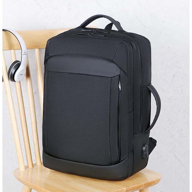 Li Shen Men's USB Charging Business Backpack