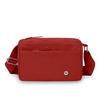 Water-Repellent Multi-Compartment Bag Lightweight Small Square Bag Commuter Women's Shoulder Bag Solid Color Crossbody Bag