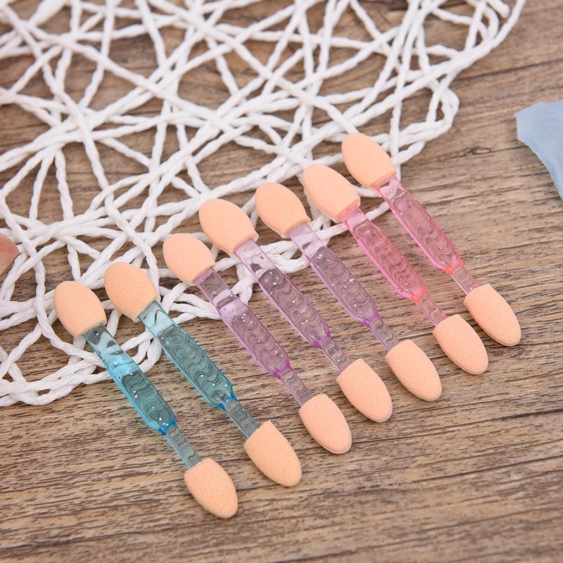 

Portable Brightening Eyeshadow Brush - 7.5/6.5 Size, Disposable and Fashionable Beauty Tool прозрачный