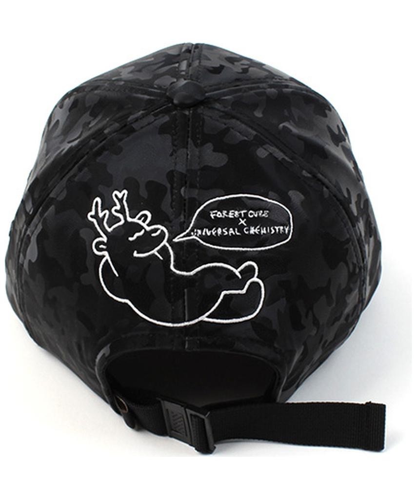 Yunibeosyeolkemiseuteuli Forest Cube Camo Leather Ballcap