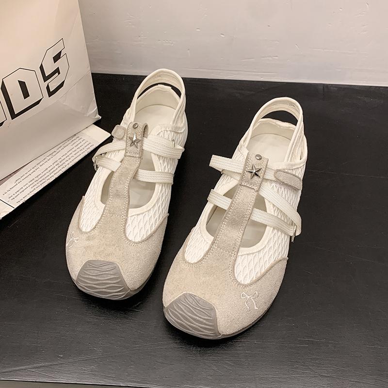 Modă Adidași cu Șireturi pentru Femei Pantofi Sport Femeie Sandale Plate Vară 2025 Pantofi Casual de Marcă Confort Alergare Joși Zapatillas De Mujer
