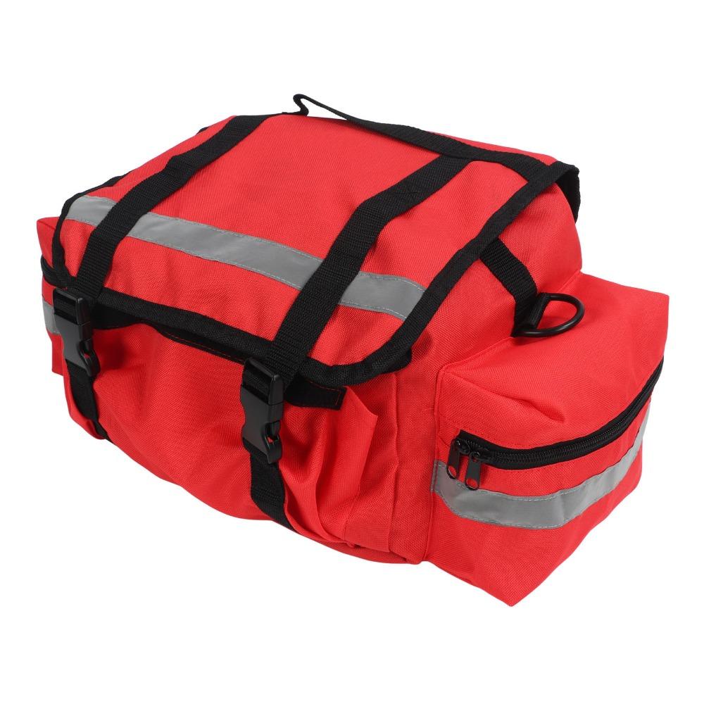Large Capacity First Responder Bag Reflective Striping Fire Gear Bag Durable Emergency Bag Hiking