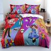 Amazing Digital Circus 3D Printed Duvet Case Pillowcase Bedding Set Twin Full King For Kids Adults Bedroom