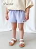 Malwee Girls' Summer Sweatpants: New European/American Style Cute Shorts for Toddlers & Young Girls.