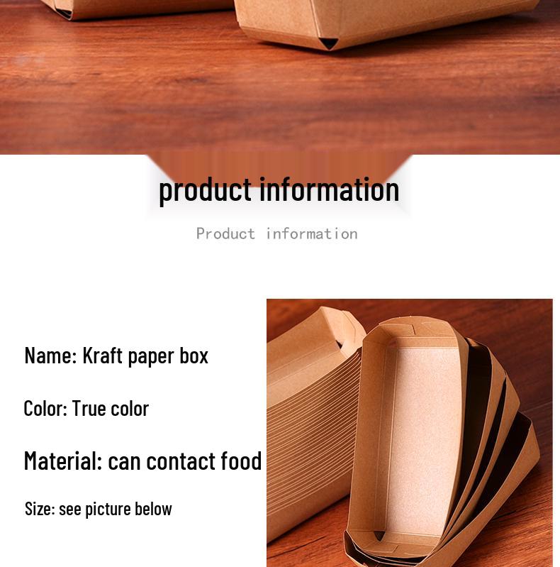 Mung Bean Dorayaki Kraft Paper Packaging Box