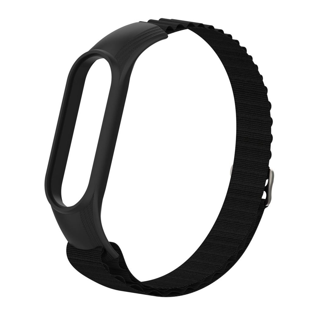 Strap For xiaomi Mi band 4 6 7 5 Wristband Smartwatch Accessories Sport Nylon Alpine loop Replacement bracelet miband4 5 3 band