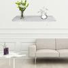 Floating Shelf Rusts Proof Steel Wall Mounted Storage Space Saving Easyly Install Home Decoration