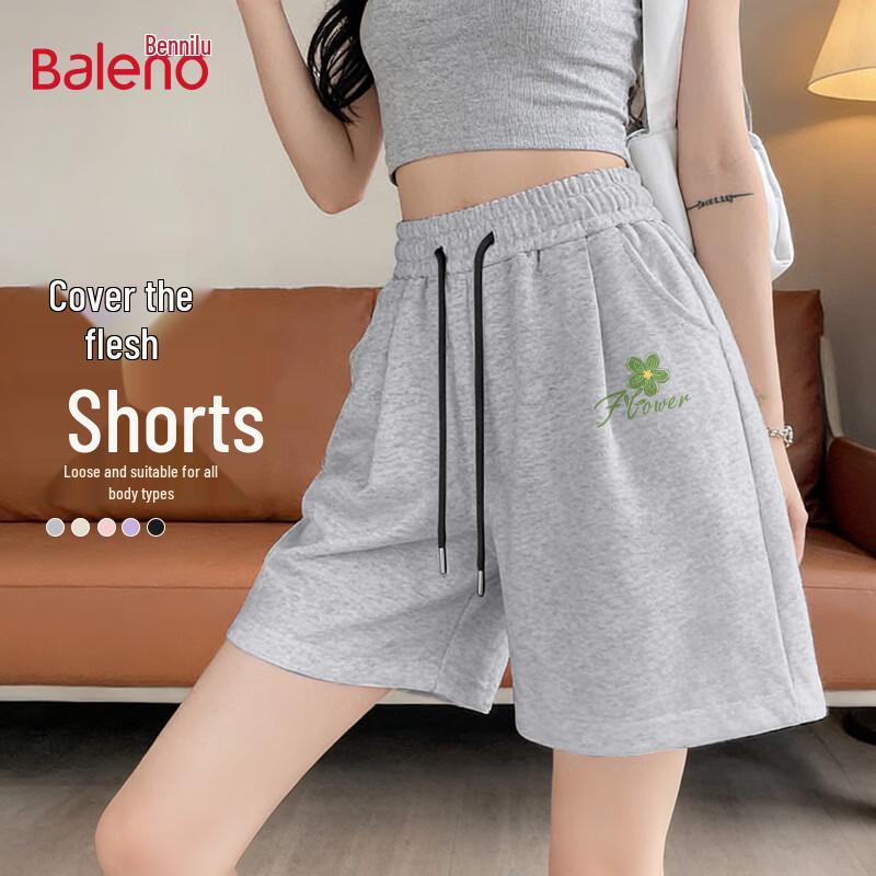 Baleno Women s Loose Fit Sports Capri Shorts XL