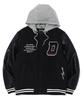 Distn9Ne D Wappen Varsity Padded Jumper Black (Lo1Ju016-076)