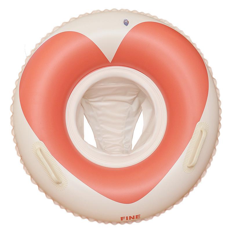 Children's Inflatable Little Rabbit Swim Ring with Double Airbag and Thickened Float Sleeves
