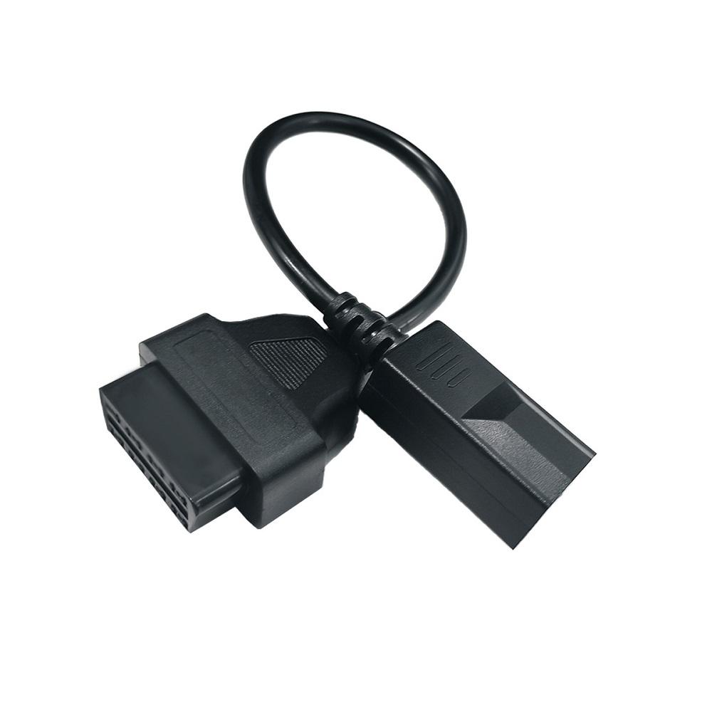 1 piece Car Diagnostic Cable Connector For Honda OBD OBD2 3PIN to 16PIN Lead Cable OBD1 to OBD2 For Honda 3 PIN Auto Cable 20mm чёрный