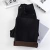 Womens' 2025 Winter Plus Size Fleece-Lined High-Waisted Straight Leg Jeans