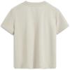 CK/Calvin Klein SS23 Solid Color Letter Embroidery Slim Fit Cotton T-Shirt Women Tops Light-Milk-Coffee 40WH105-AEV