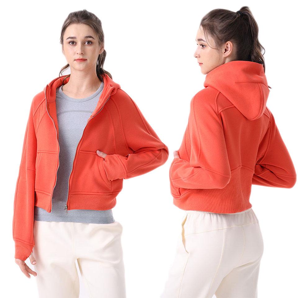 Uarun Women's Loose Fleece Yoga Hoodie