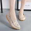 XIHAHA Breathable Women Flats Girl Genuine Leather Shoes Slip On Loafers Woman Soft Nurse Ballerina Shoe Sapato Feminino Sneaker