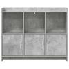Sideboard Concrete Grey 98.5 x 33 x 80 cm Engineered Wood
