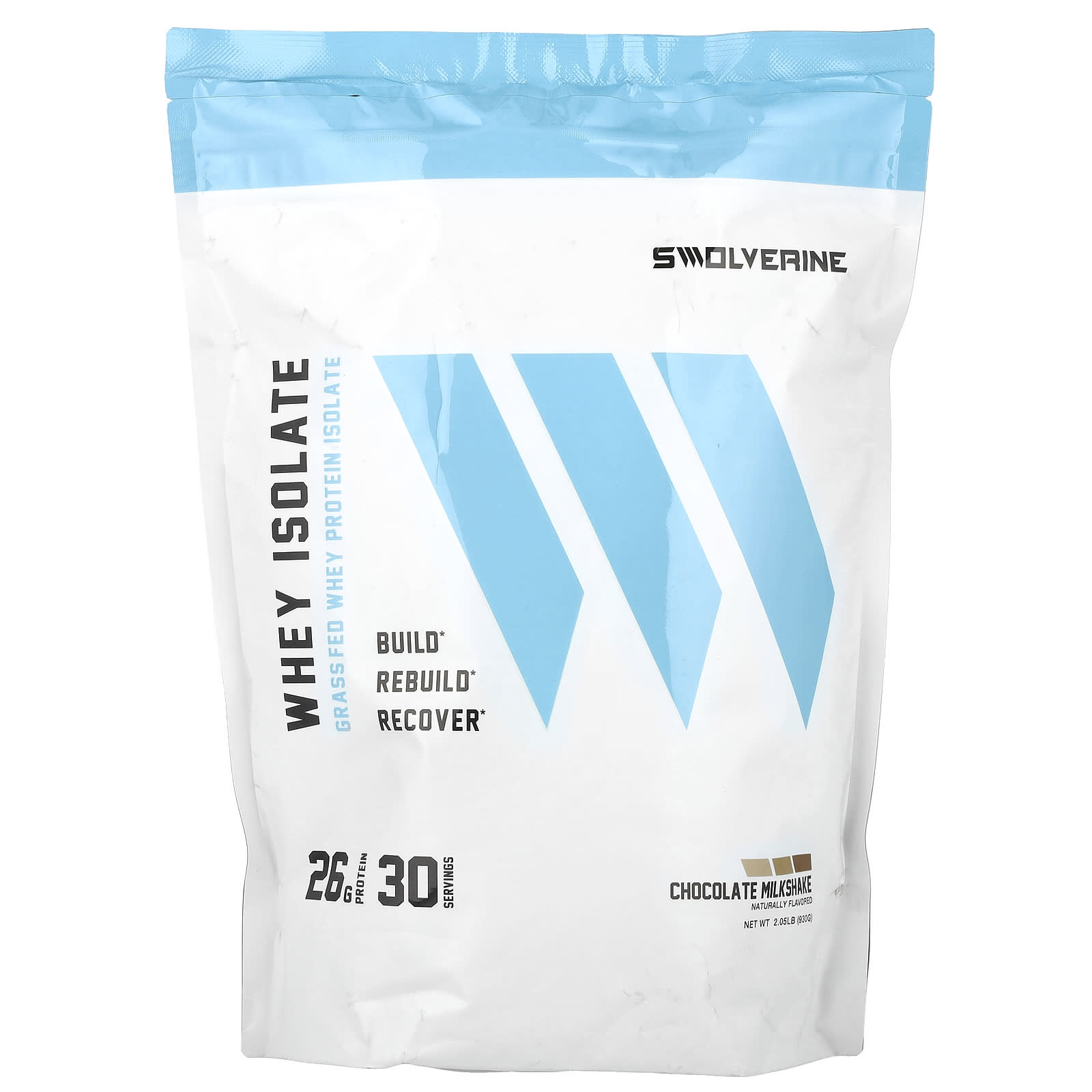 

Swolverine, whey isolate, chocolate milkshake, 2.05 lb (930 g)
