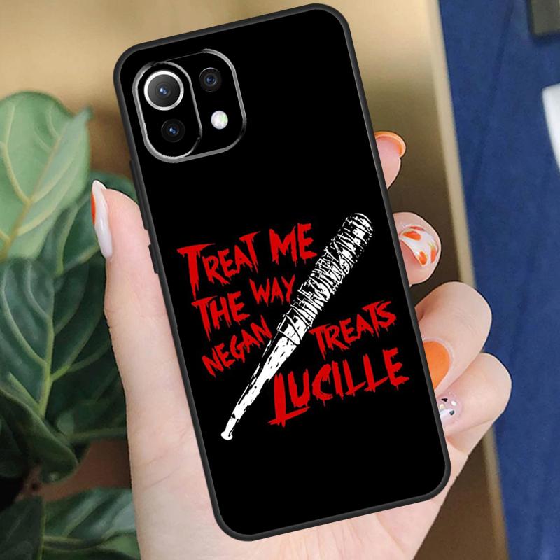 Negan The Walking Dead Case For Xiaomi 15 14 Ultra 13T 14T 15T Pro 17 Pro Max POCO X7 Pro X5 X6 F5 F6 F7 F8 Coque