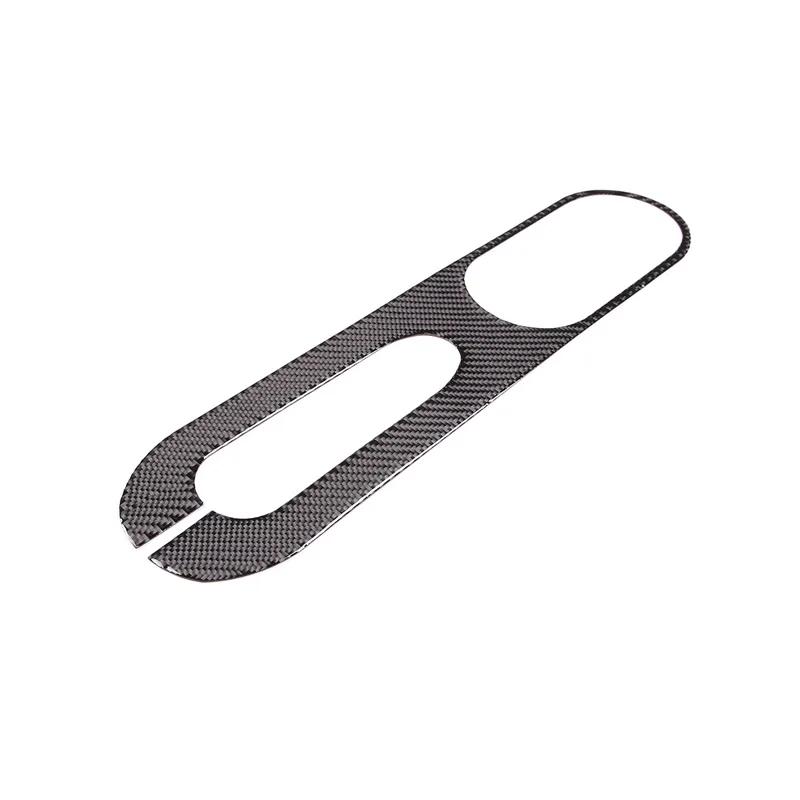 

Real Soft Carbon Fiber Center Control Handbreak Frame Sticker For Fiat 500 2011- Abarth 595 2012- Decorative Accessories чёрный