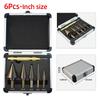Metal Wood Drilling Tool Automatic Center Punch Step Drill Bit Set Nitride Coated Metric/Inch Cone Drill Bit Hole Opener