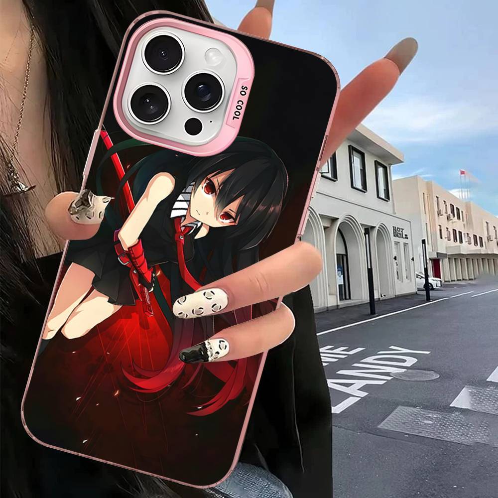 Anime Akame Ga Kill! Phone Case For iPhone 17 16 15 14 13 12 11 Pro MAX Matte Shockproof Back Anti Fall Matte Cover