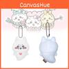 Bear Plush Chiikawa Keychain Charm Cute Cartoon School Bag Accessories Doll Gift