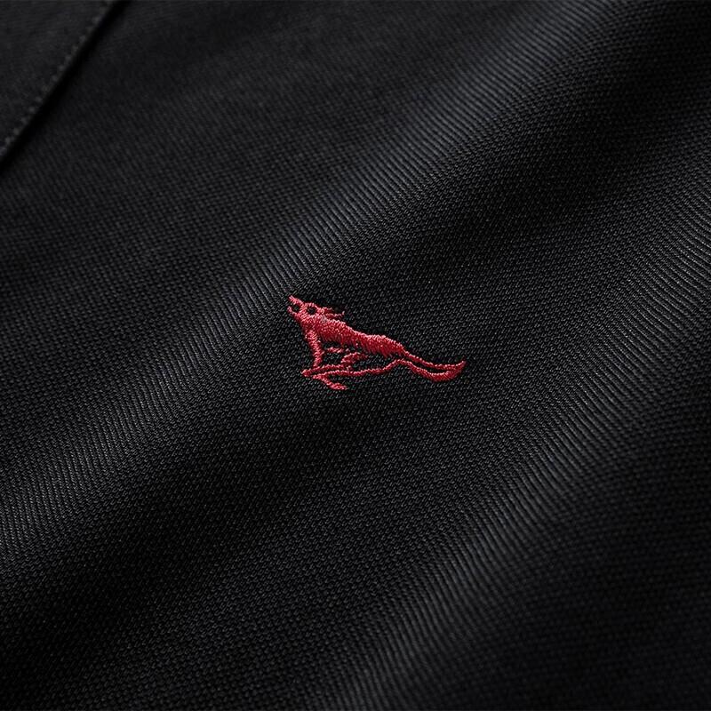 Sevenwolves Men's Summer Antibacterial Business Casual Polo T-Shirt