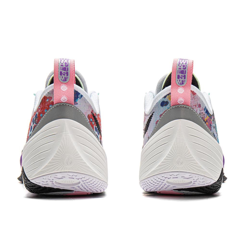 Li Ning All City 14 Dämpfung Rutschfest Abriebfest Rückprall Niedrig geschnittene Basketballschuhe Herren Standard Weiß ABAW001-1