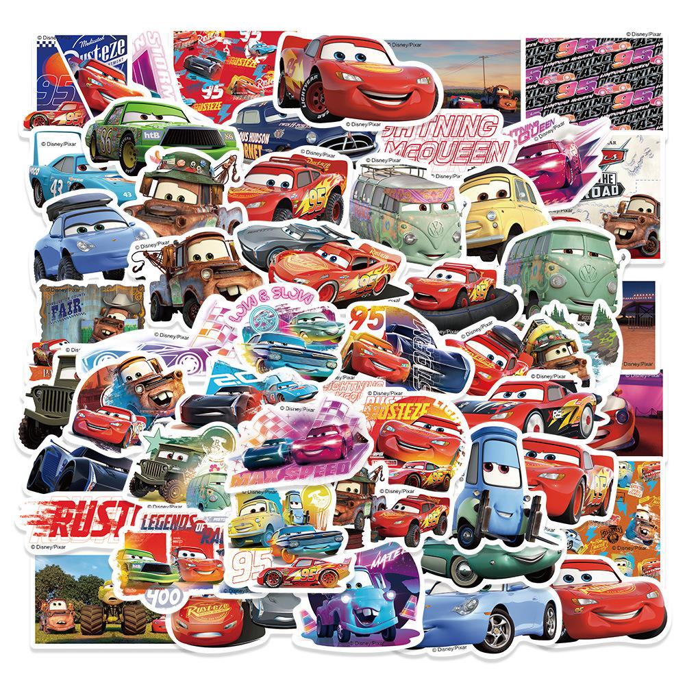 50PCS 8 Sets Kawaii  Animation Movie Graffiti Stickers Decoration Luggage Phone Guitar Scrapbook Cup Car Classic Kid Toys