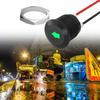 LED Car Turn Signal Indicators Light with Wire Leads Single Arrows Symbols Car Dashes Light Waterproof 12mm Metal Signal Lamp