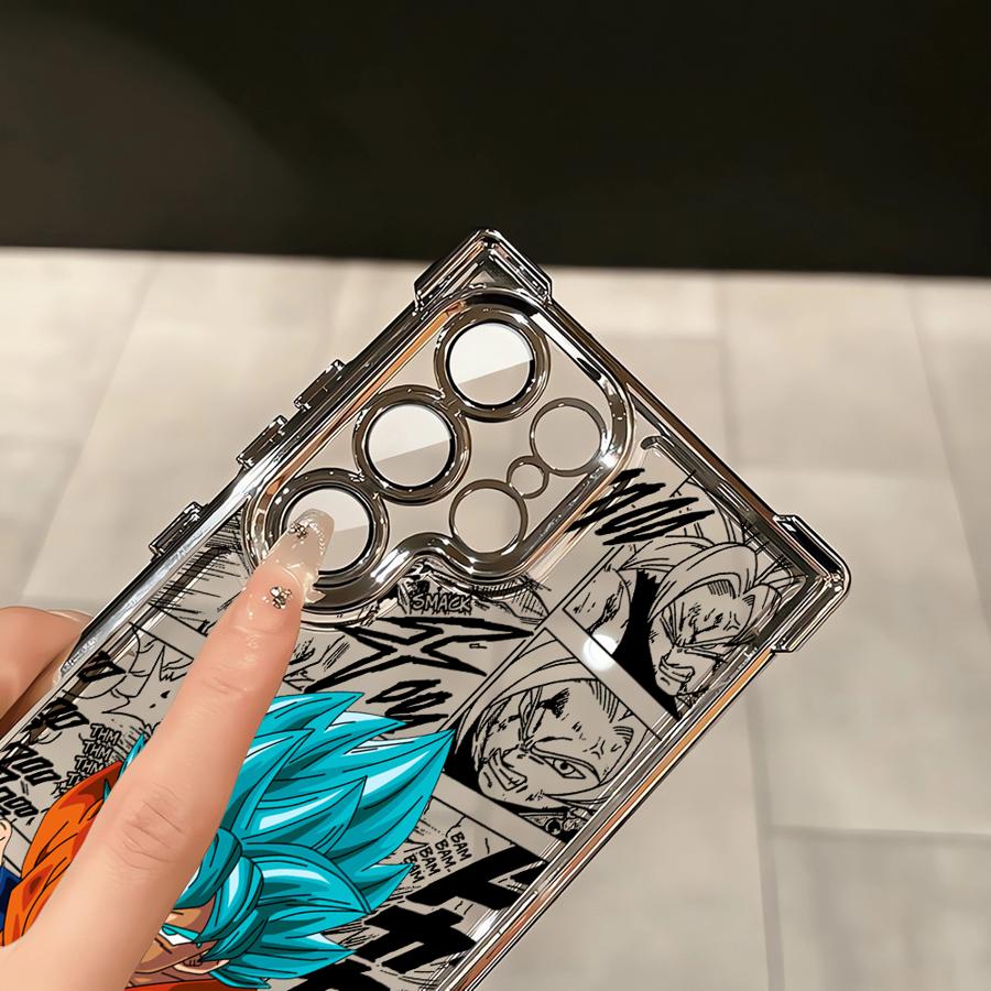 Anime Dragon Ball Soft Cover Phone Case for Samsung Galaxy S21 Plus S24 S23 S20 FE S22 Ultra S25 Edge