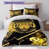 AMAZONAS FC Pattern Bedding Set Quilt Cover Pillowcase Home Decor Gift (1 * duvet cover + 2 * pillowcase, without core)