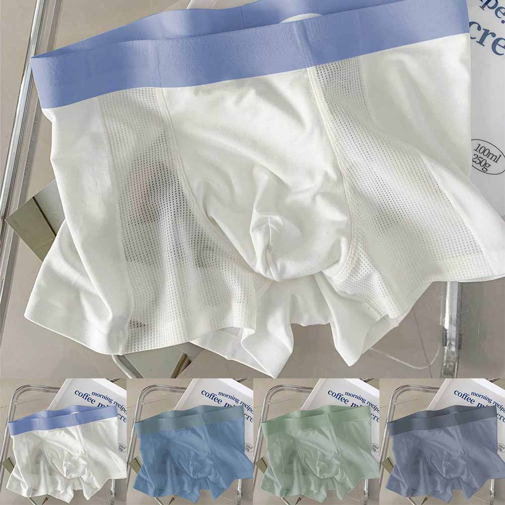 

Мужское нижнее белье мужчины видят сквозь тонкие трусы-боксеры