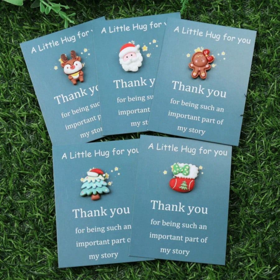 Pocket Hug Santa Claus DIY Card Set