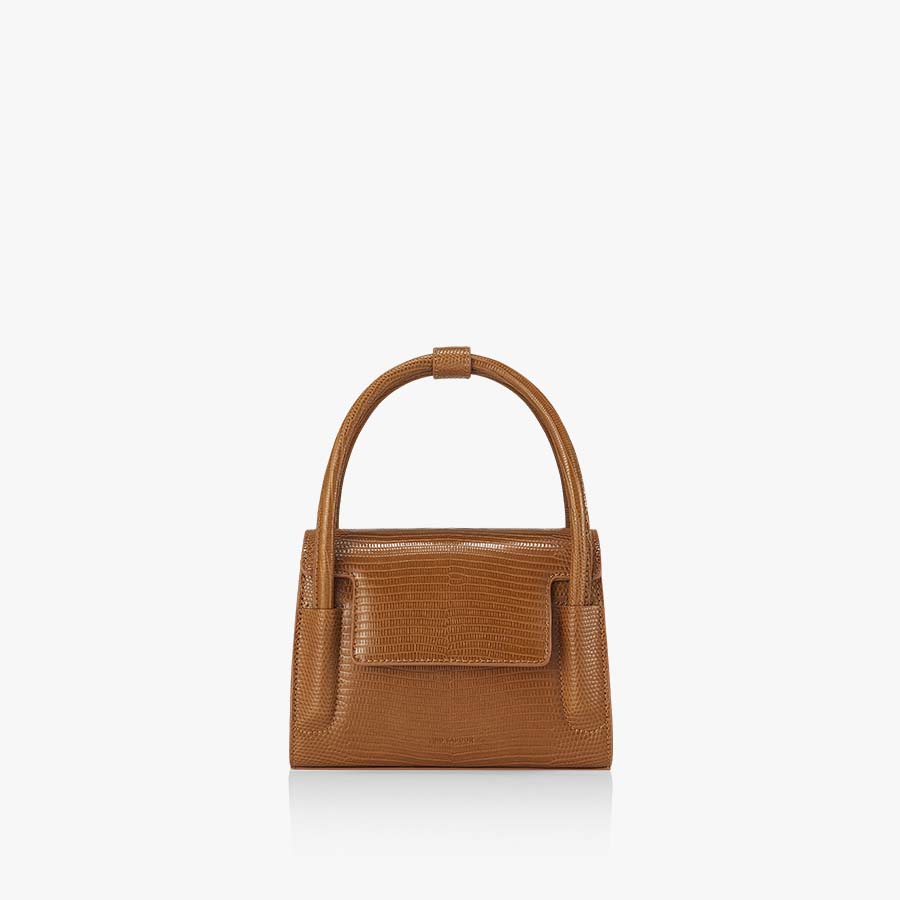 

FIND KAPOOR Marty Bag 18 Lizard Brown